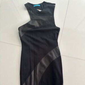 Black Bldycon Cutout Dress